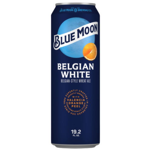 Blue Moon Beer, Belgian White