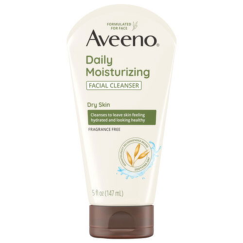 Aveeno Daily Moisturizing Fragrance Free Facial Cleanser