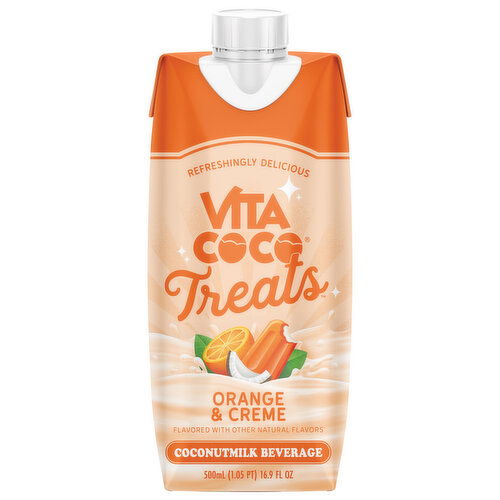 Vita Coco Treats Coconutmilk Beverage, Orange & Creme