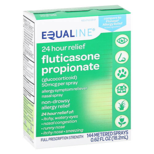 Equaline Allergy Relief, Fluticasone Propionate, 50 mcg