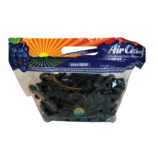 Produce Black Seedless Grapes