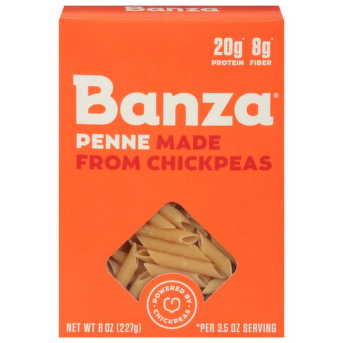 Banza Penne, Made from Chickpeas