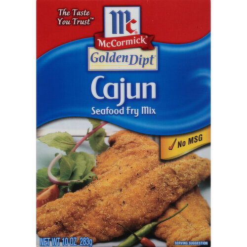 McCormick Golden Dipt Cajun Style Seafood Fry Mix