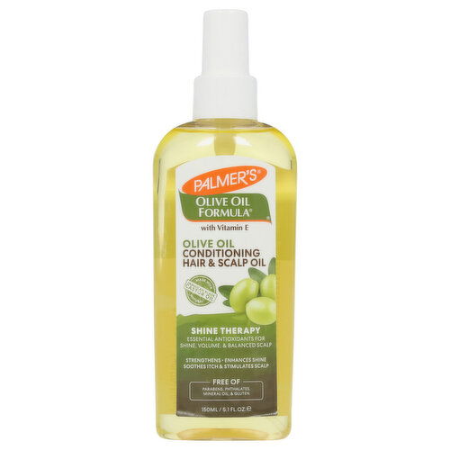 Palmer's Olive Oil Formula Conditioning Hair & Scalp Oil, Shine Therapy