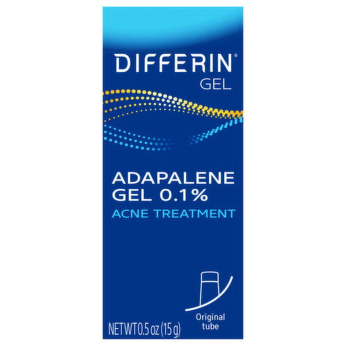 Differin Adapalene Gel 0.1% Acne Treatment
