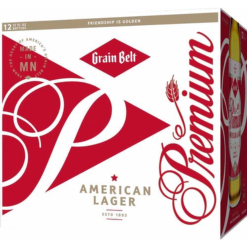 Grain Belt Premium 12 pack bottles