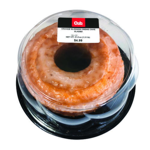 Cub Bakery Orange Blossom Creme Cake
Glazed