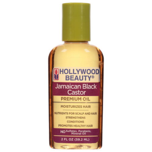 Hollywood Beauty Oil, Premium, Jamaican Black Castor