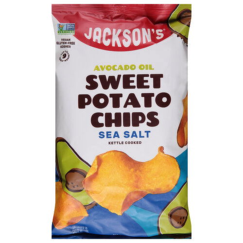 Jackson's Potato Chips, Sea Salt, Sweet