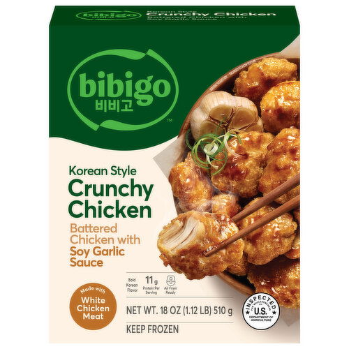 Bibigo Crunchy Chicken, Bold Korean Flavor, Korean Style