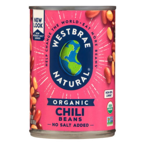 Westbrae Natural Chili Beans, Organic