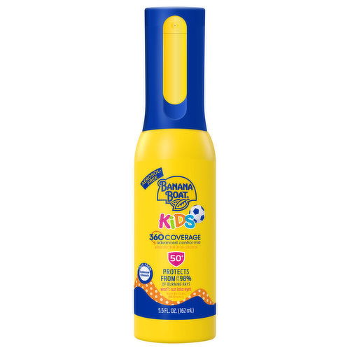 Banana Boat Sunscreen, Broad Spectrum SPF 50+, Aerosol-Free, Kids