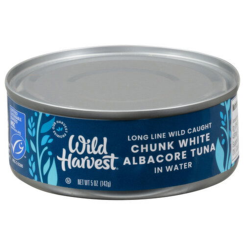 Wild Harvest Albacore Tuna, Chunk White