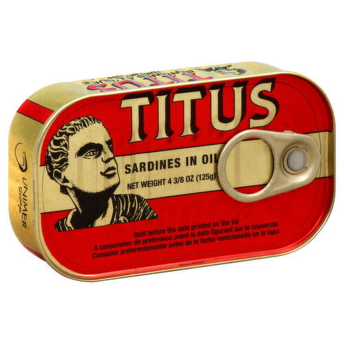 Titus Sardines, in Oil