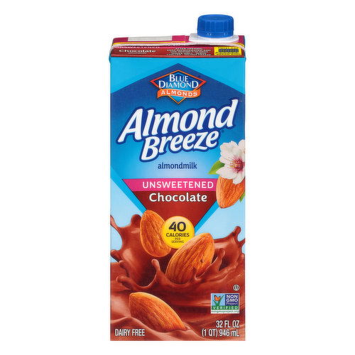 Almond Breeze Almondmilk, Chocolate, Unsweetened