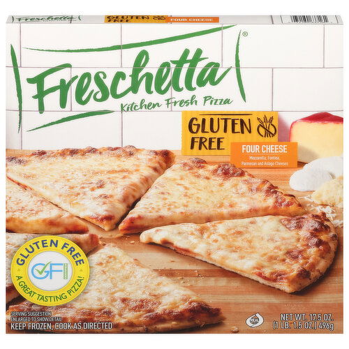 Freschetta Pizza, Gluten Free, Four Cheese