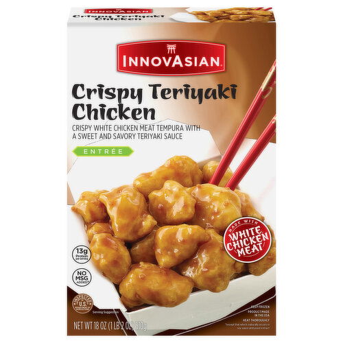InnovAsian Entree Crispy Teriyaki Chicken