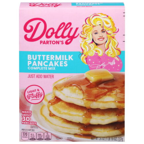 Dolly Parton Complete Mix, Buttermilk Pancakes