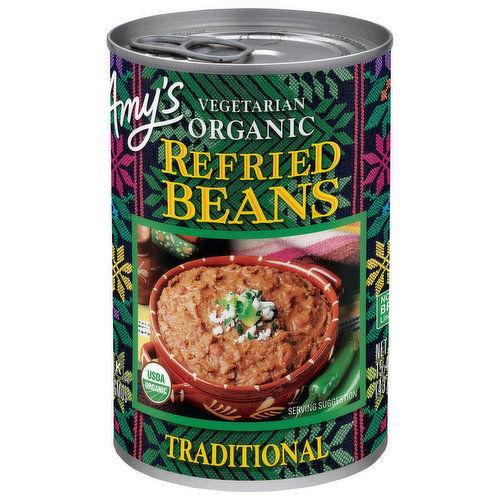 Amy's Refried Beans, Organic, Traditional