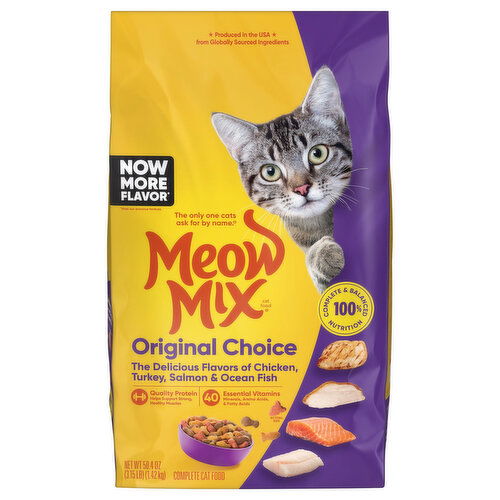 Meow Mix Cat Food, Original Choice