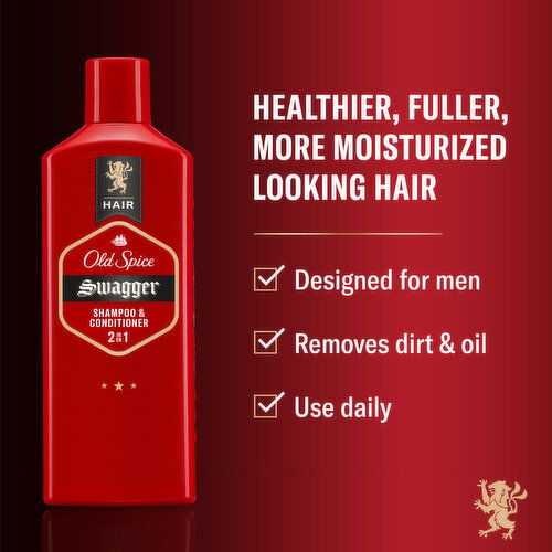 Old Spice Old Spice Swagger 2in1 Shampoo & Conditioner for Men, 13.5 fl oz