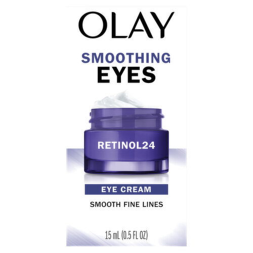 Olay Regenerist Retinol 24 Night Eye Cream, Fragrance-Free, 0.5 Fl Oz