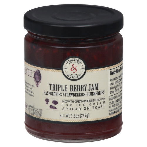 Fischer & Wieser Jam, Triple Berry