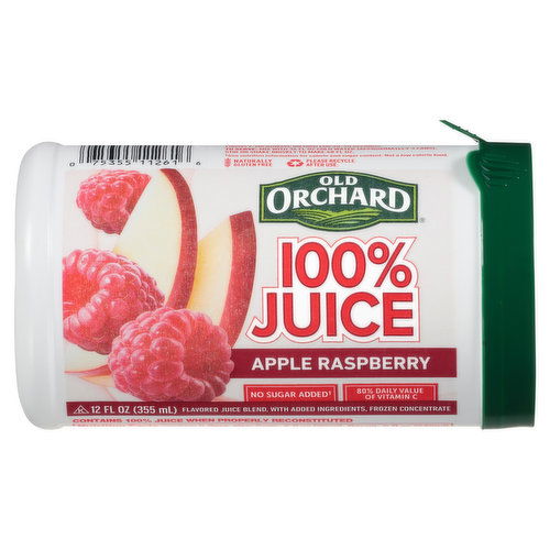 Old Orchard 100% Juice, Apple Raspberry