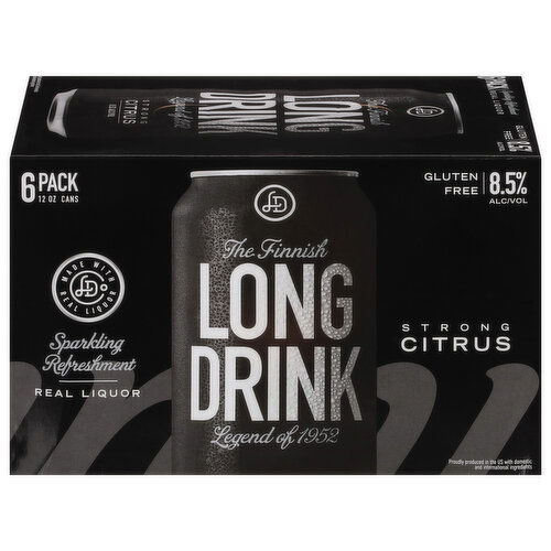 The Finnish Long Drink Strong Citrus Gin