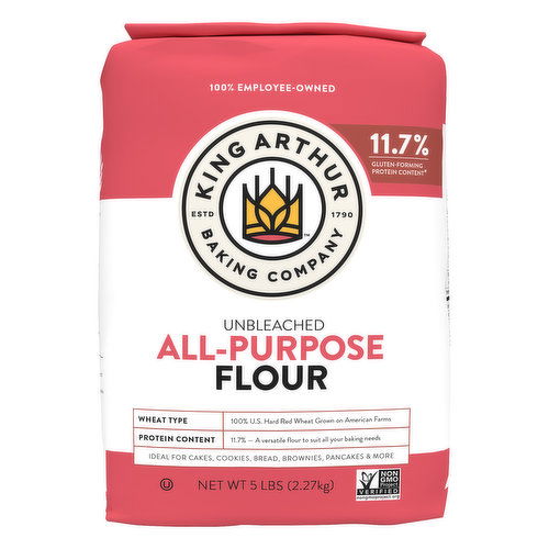 King Arthur Baking All-Purpose Flour, Unbleached