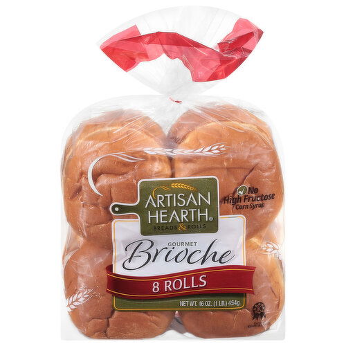 Artisan Hearth Rolls, Brioche