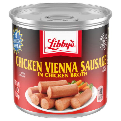 Libby's Chicken Vienna Sausage, in Chicken Broth