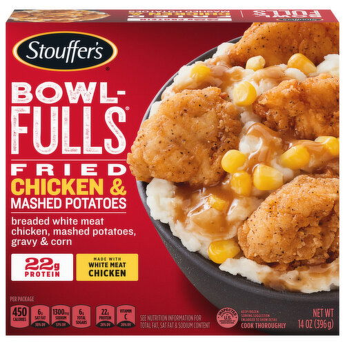 Stouffer's Bowl-Fulls Fried Chicken & Mashed Potatoes