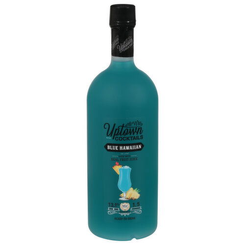 Uptown Cocktails Wine, Blue Hawaiian