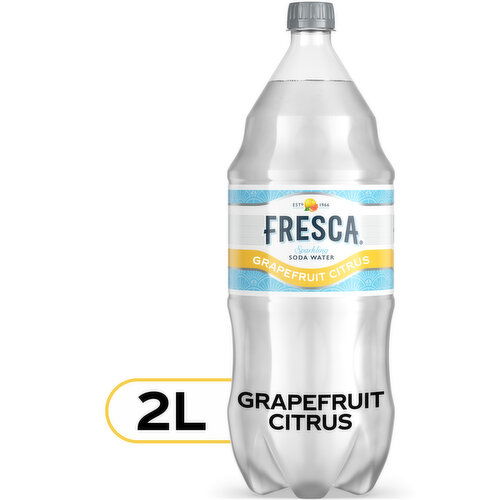 Fresca  Grapefruit Citrus Sparkling Soda Water Bottles