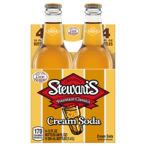 Stewart's Fountain Classics Cream Soda