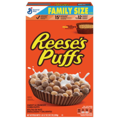 Reese's Puffs Corn Puffs Family Size