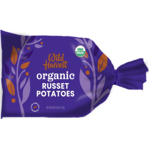 Wild Harvest Russet Potatoes, Organic