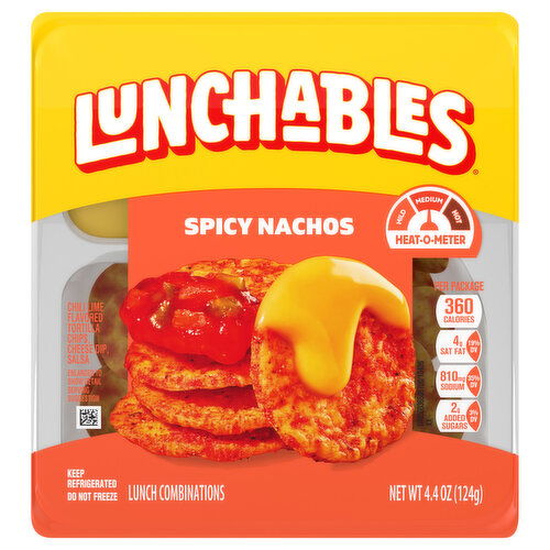 Lunchables Medium Spicy Nachos