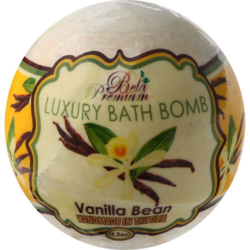 Bela Bath Bomb, Luxury, Vanilla Bean