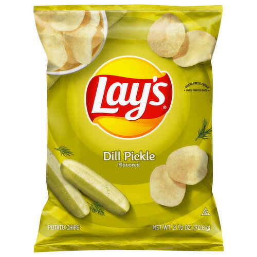 Lay's Potato Chips, Dill Pickle Flavored