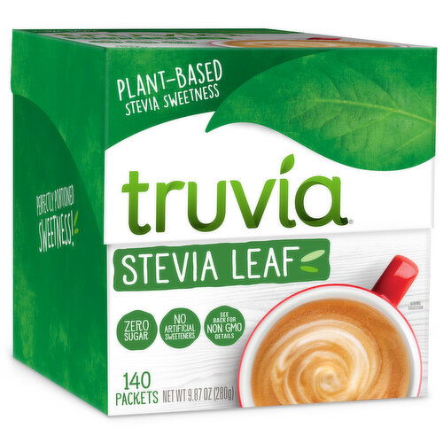 Truvia Original Calorie-Free Sweetener from the Stevia Leaf Packets, 140 Count (9.87 oz Carton)