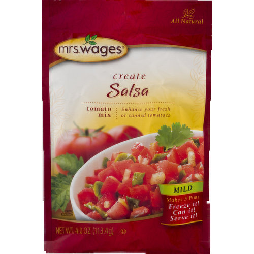 Mrs. Wages Mrs. Wages Salsa Tomato Mix Mild