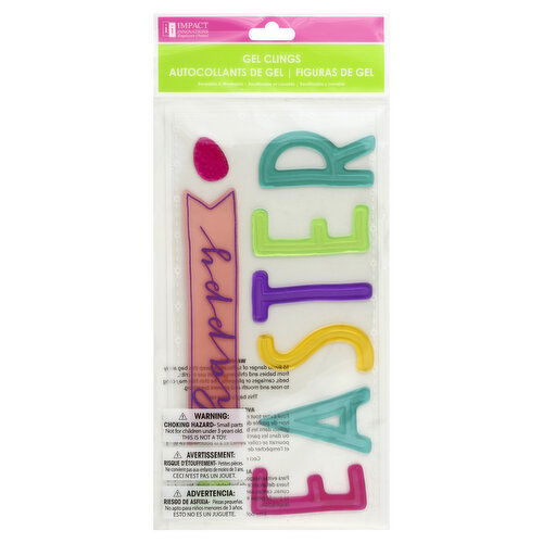 Impact Innovations Gel Clings, Easter