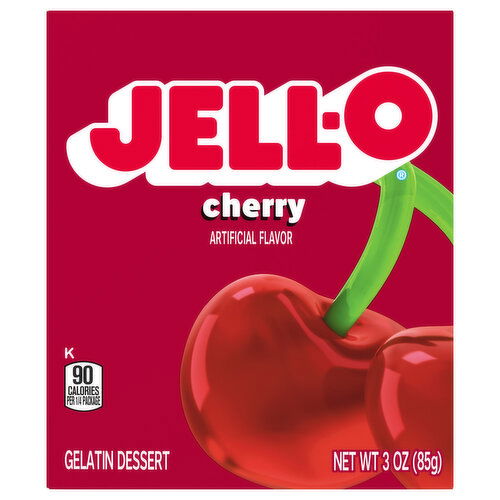 Jell-O Cherry Gelatin Dessert Mix