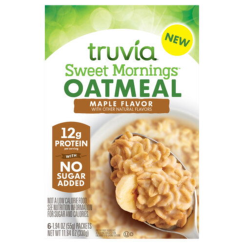 Truvia Oatmeal, Maple Flavor