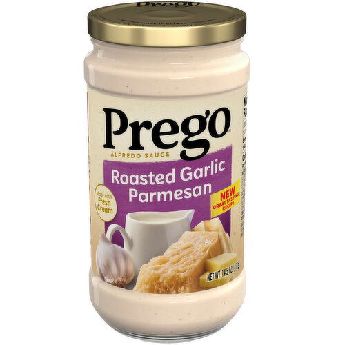 Prego® Alfredo Pasta Sauce with Roasted Garlic and Parmesan Cheese