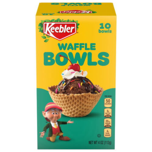 Keebler Waffle Bowls