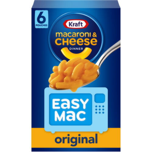 Kraft Original Macaroni & Cheese Microwavable Dinner