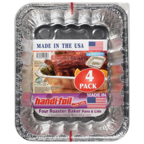 Handi-Foil Roaster/Baker Pans & Lids